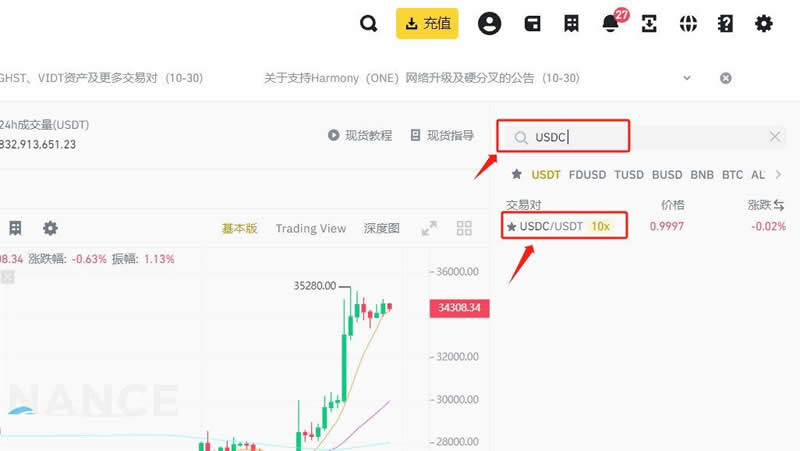 如何在币安安全购买USDC?一步步教学