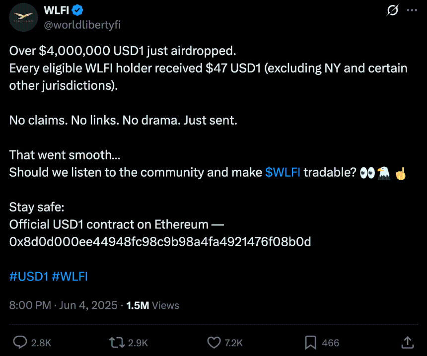 全面解读世界自由金融:USD1稳定币与WLFI治理代币深度指南