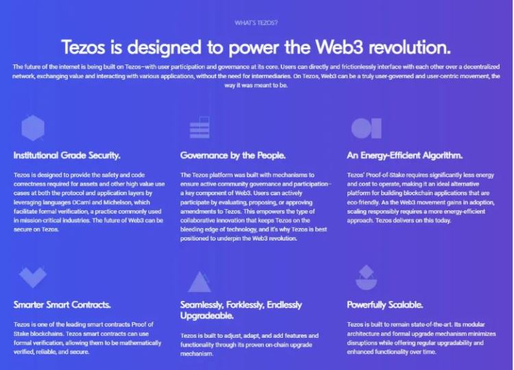 Tezos (XTZ) 是什么?如何运作?XTZ代币和代币经济学概述