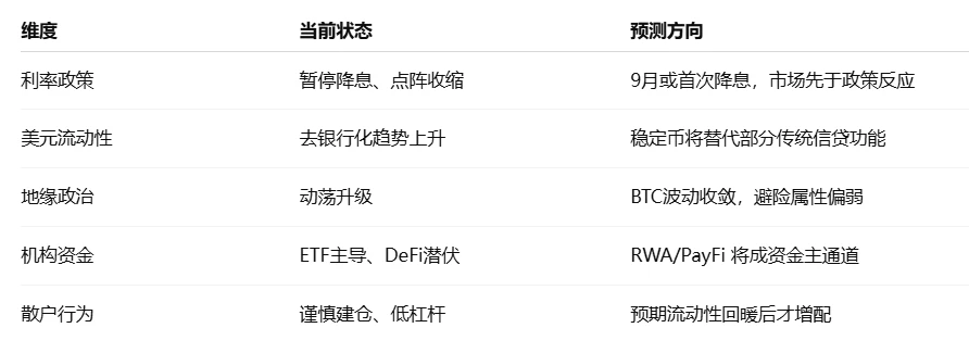 加密市场宏观研报:货币政策拉锯与全球动荡中的机会,下半年加密市场最新展望